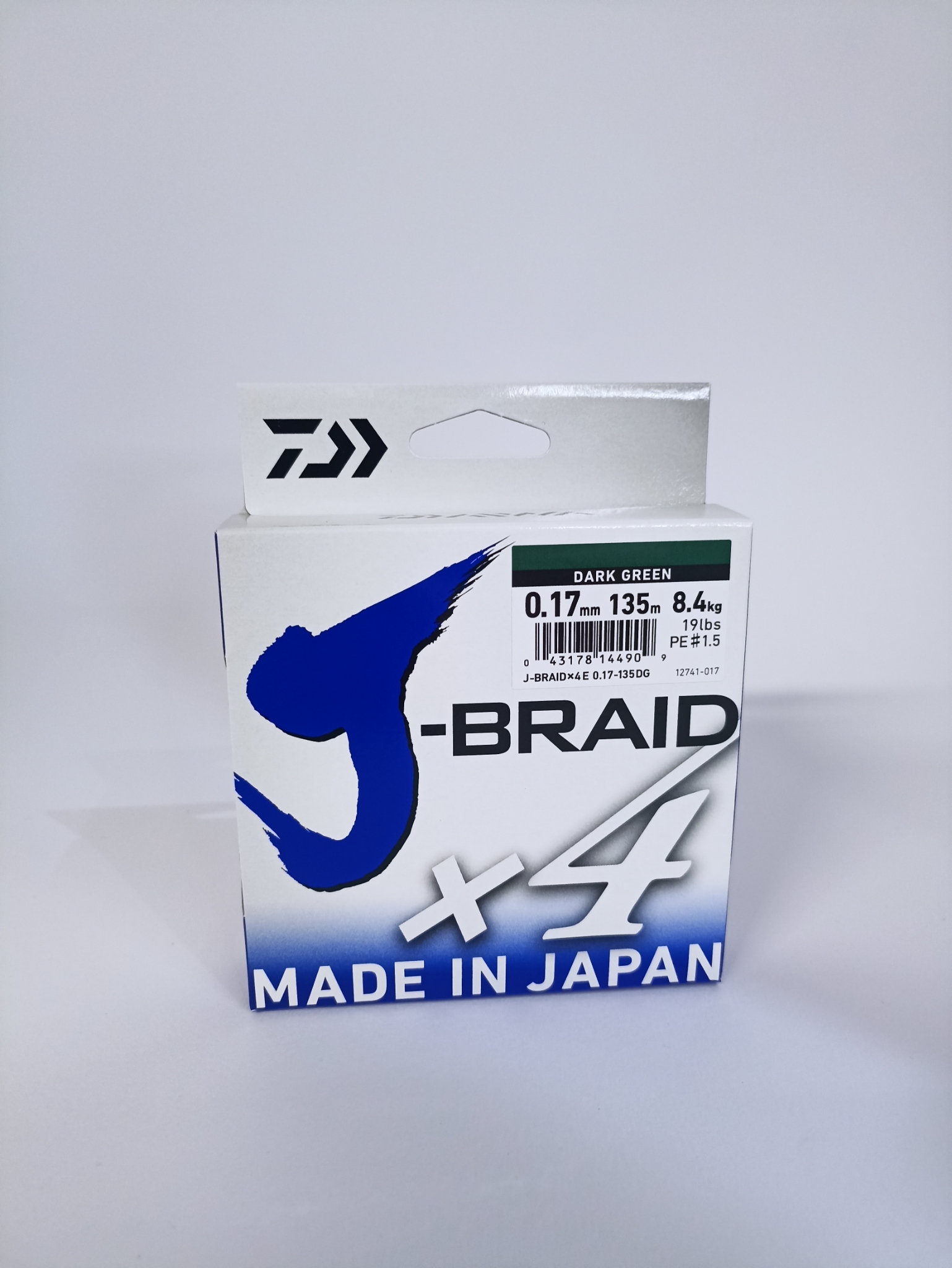 Daiwa J-Braid X4 135 mt Dark Green