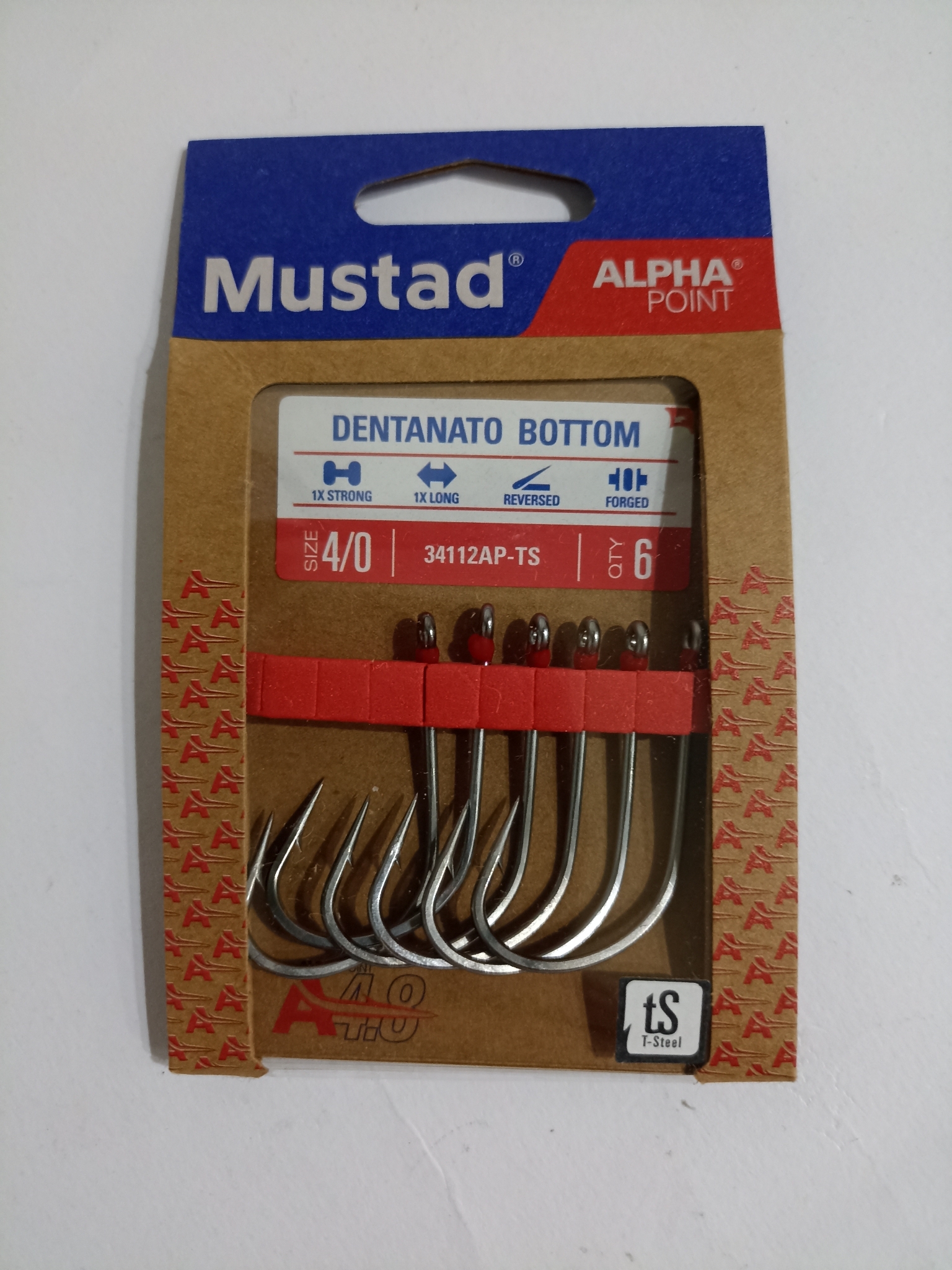 Mustad Alphapoint Dentanato Bottom 34112AP-TS
