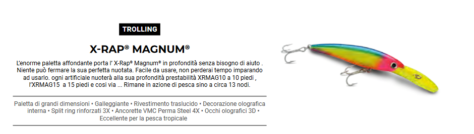 Rapala X-Rap Magnum 30' - 16cm - 72gr - (Floating)