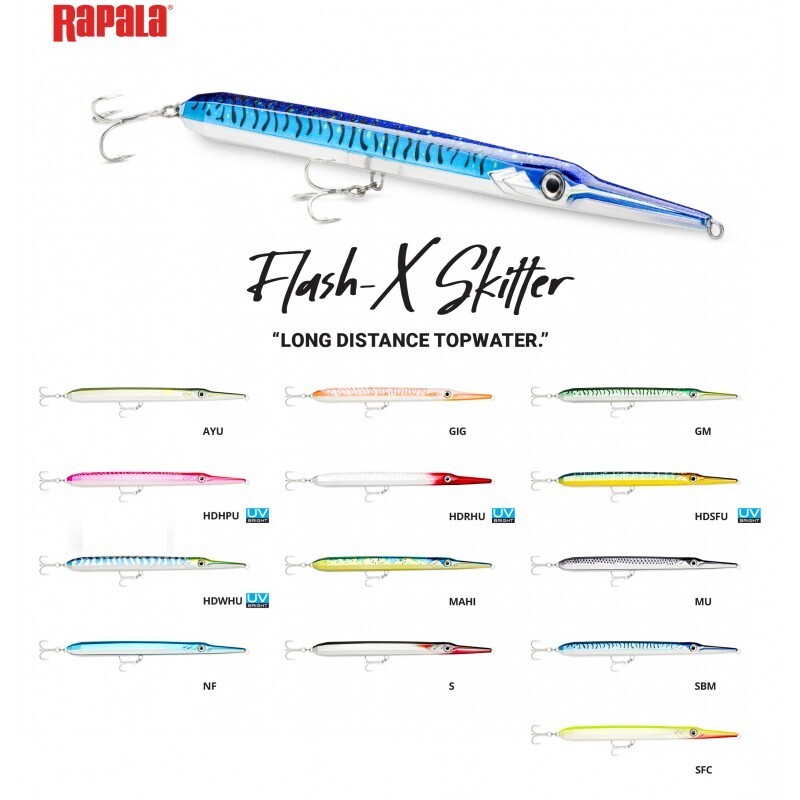 RAPALA Flash X-Skitter 220 - 22cm - 33g - Floating