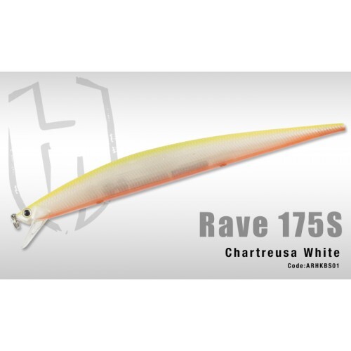 Herakles Rave 175 - 17.5cm - 29g Floating - 31g Sinking