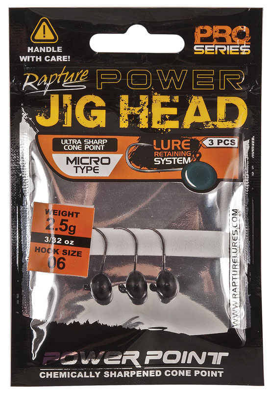Rapture Power Jig head 3 Pcs
