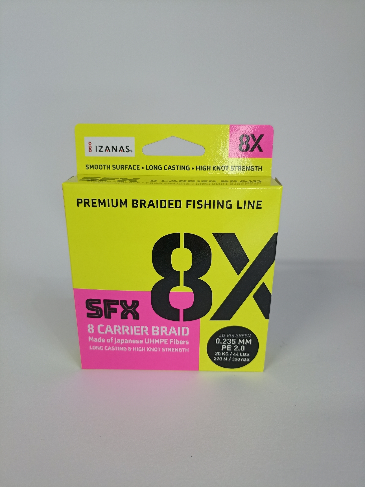 Sufix SFX 8X Low vis green 270mt