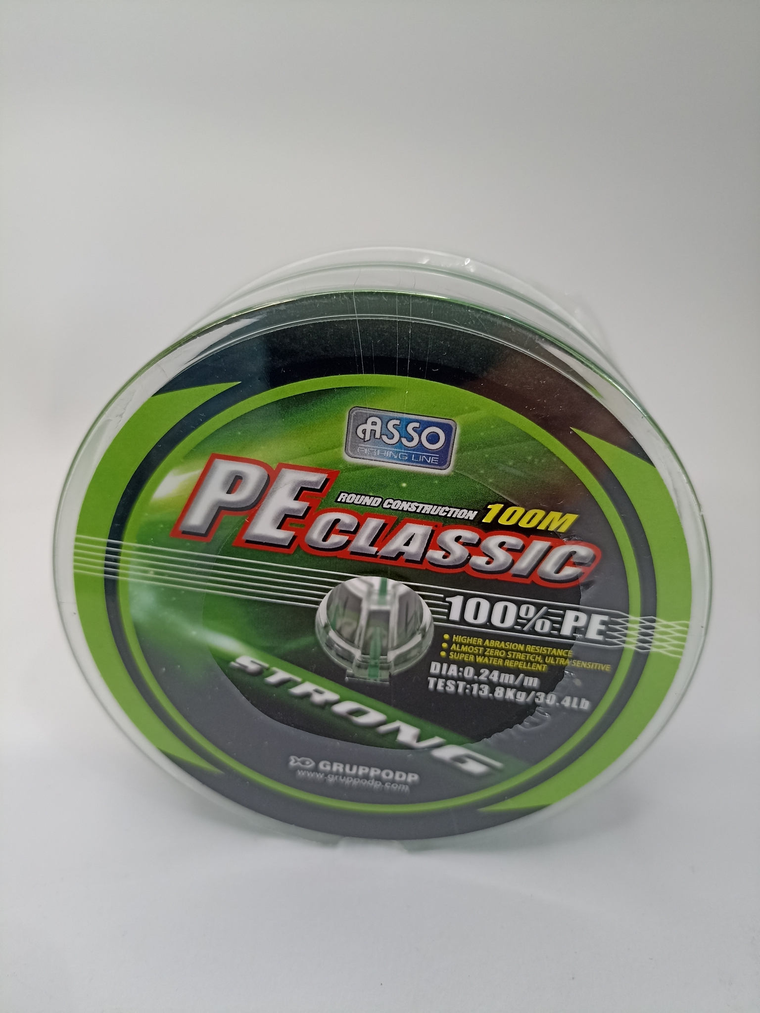 Asso PE Classic 4X 100mt. Lime Green