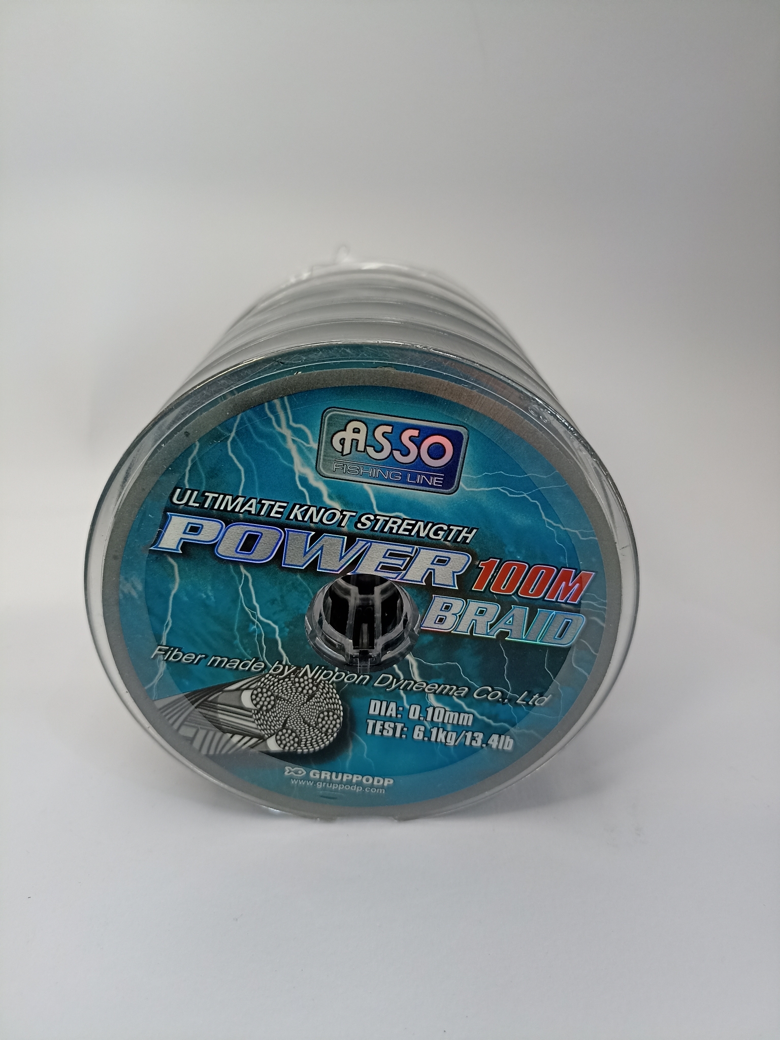 Asso Power Braid 4X 100mt.  Silver