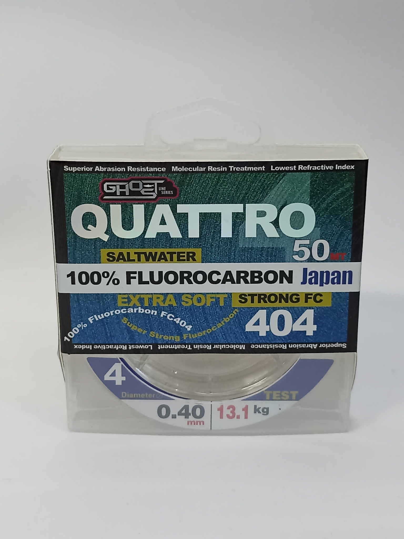 Ghost Quattro 100% Fluorocarbon 50mt