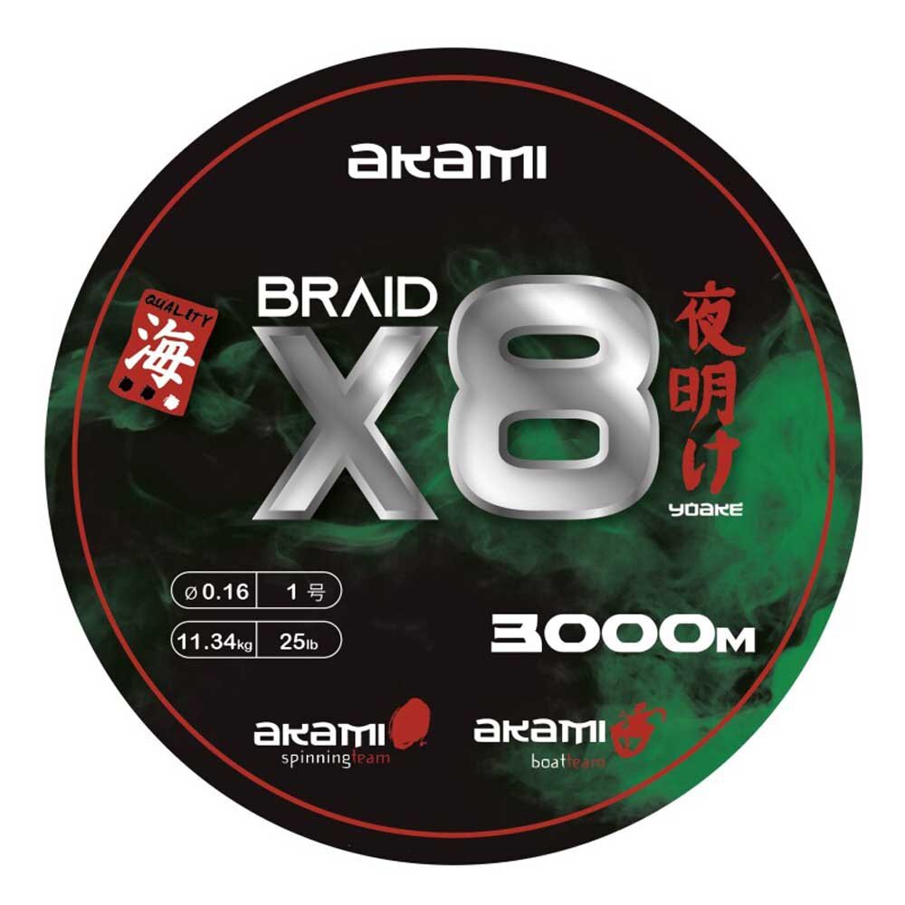 Akami Yoake X8 300mt  Multicolor