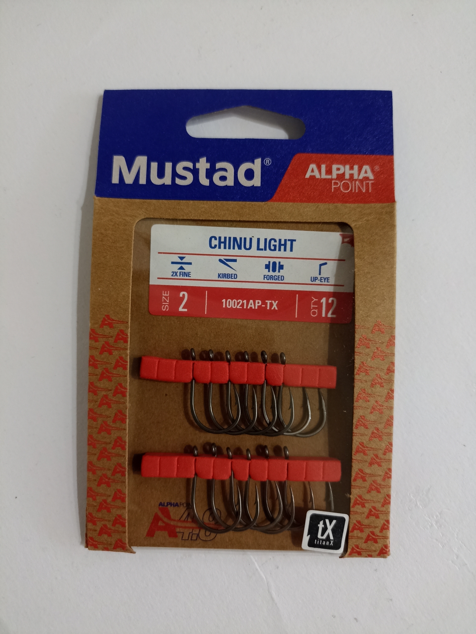 Mustad Chinu Light 10021AP-TX