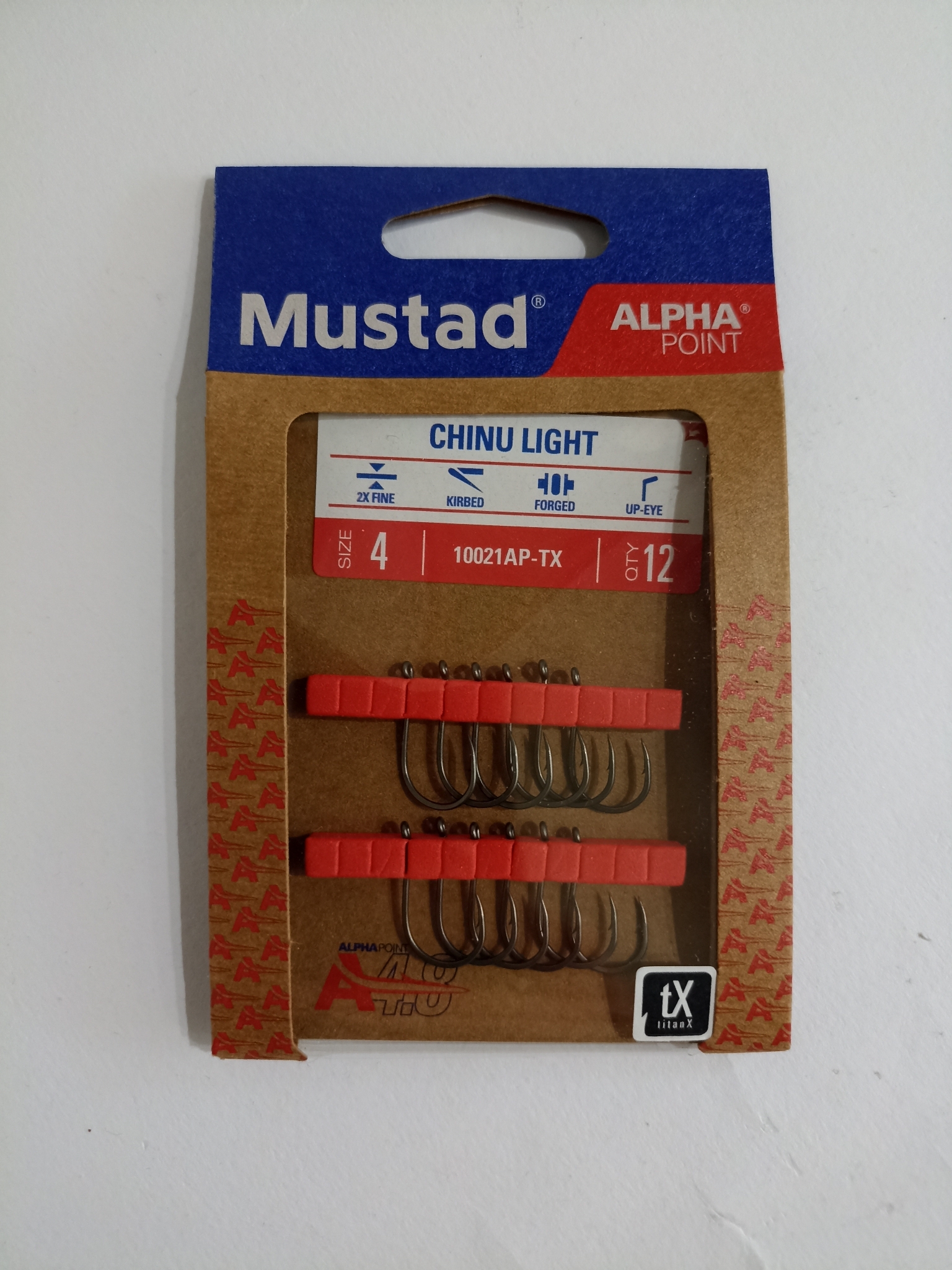 Mustad Chinu Light 10021AP-TX