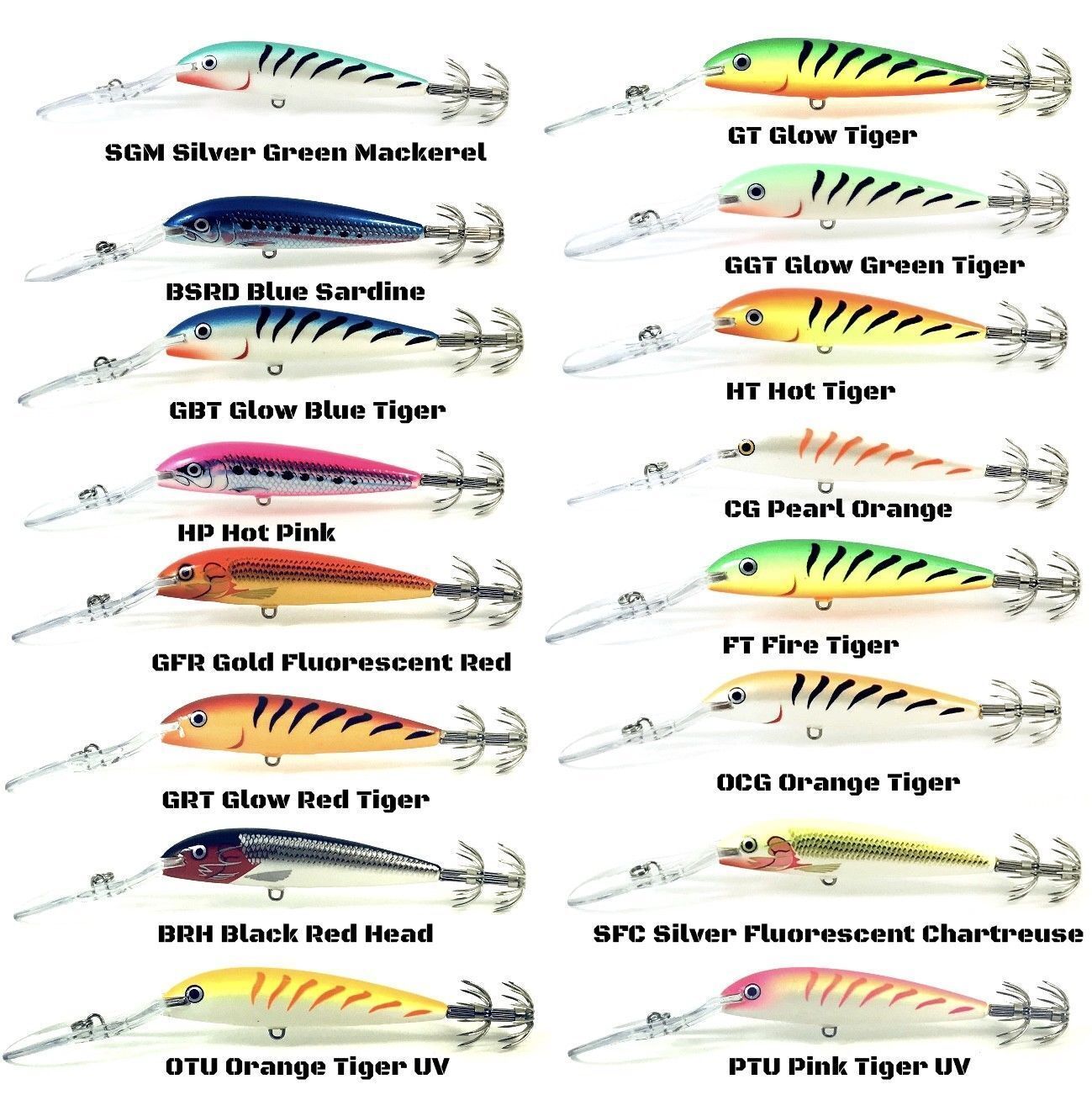 Rapala Deep Squid 9cm 15gr