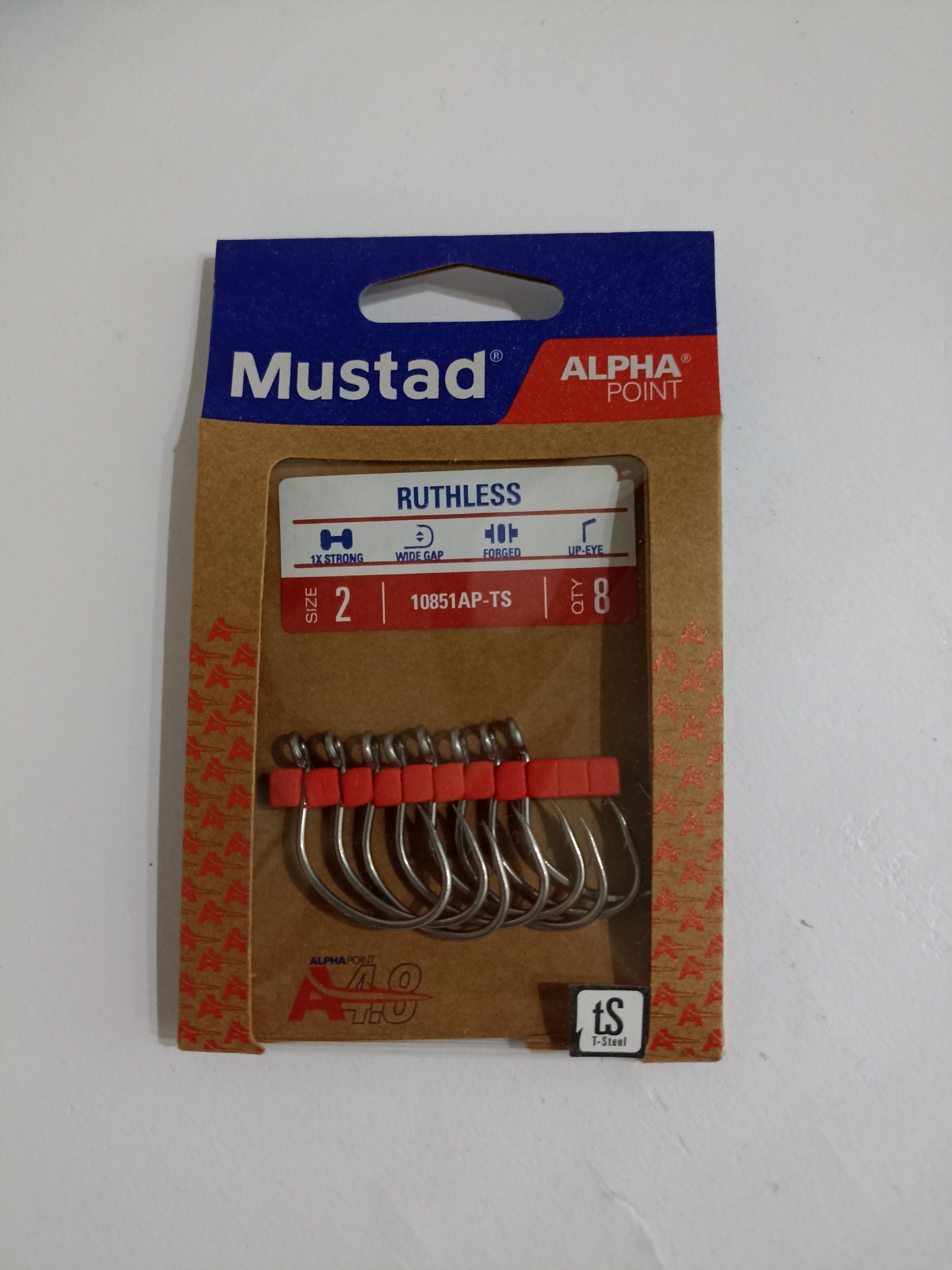 Mustad Alphapoint Ruthless Eyed 10851AP