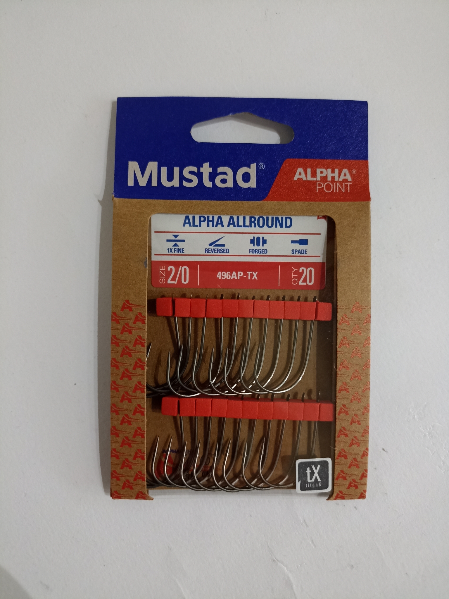 Mustad Alpha Allround Spades 496AP-TX