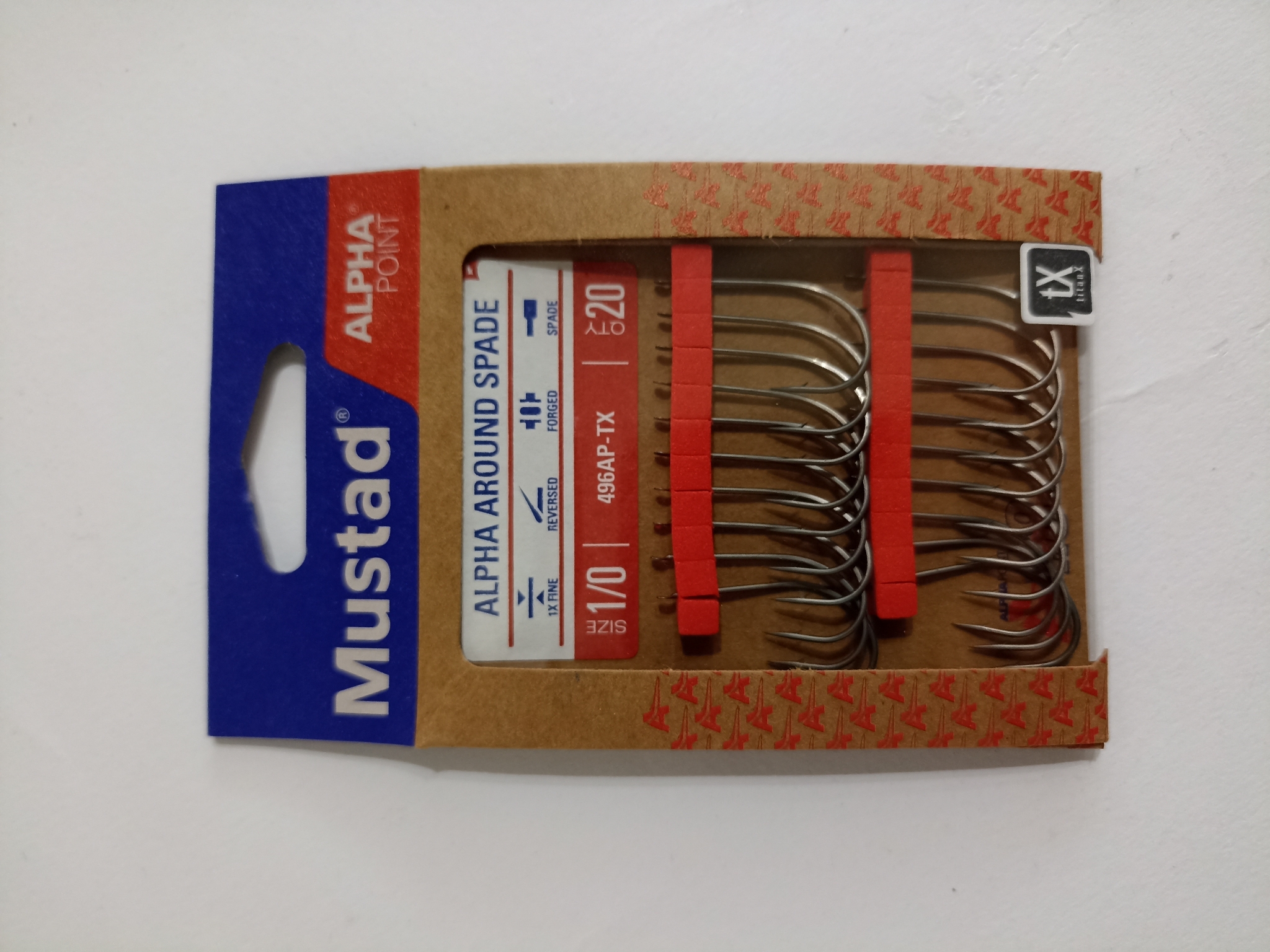 Mustad Alpha Allround Spades 496AP-TX
