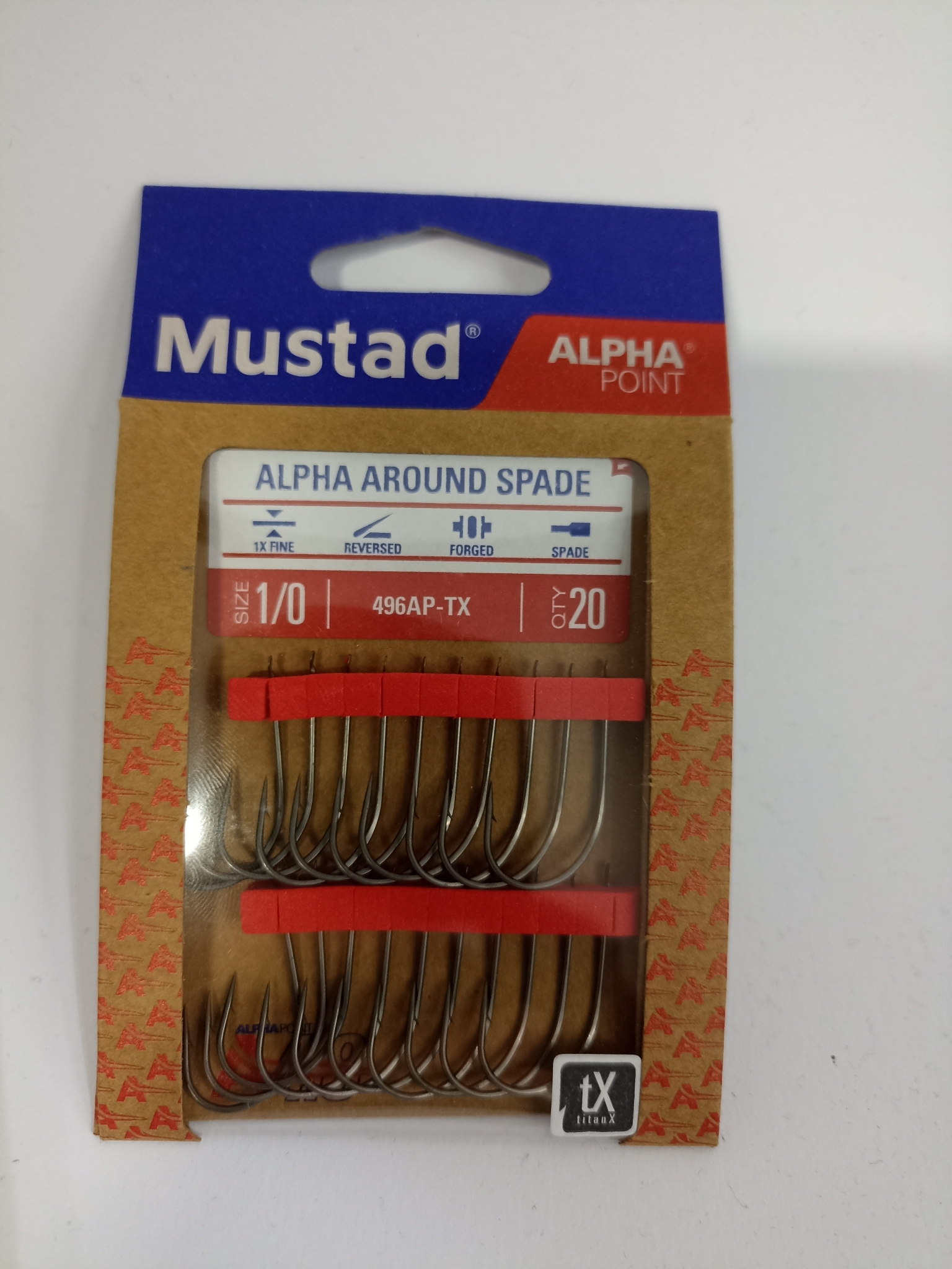 Mustad Alpha Allround Spades 496AP-TX