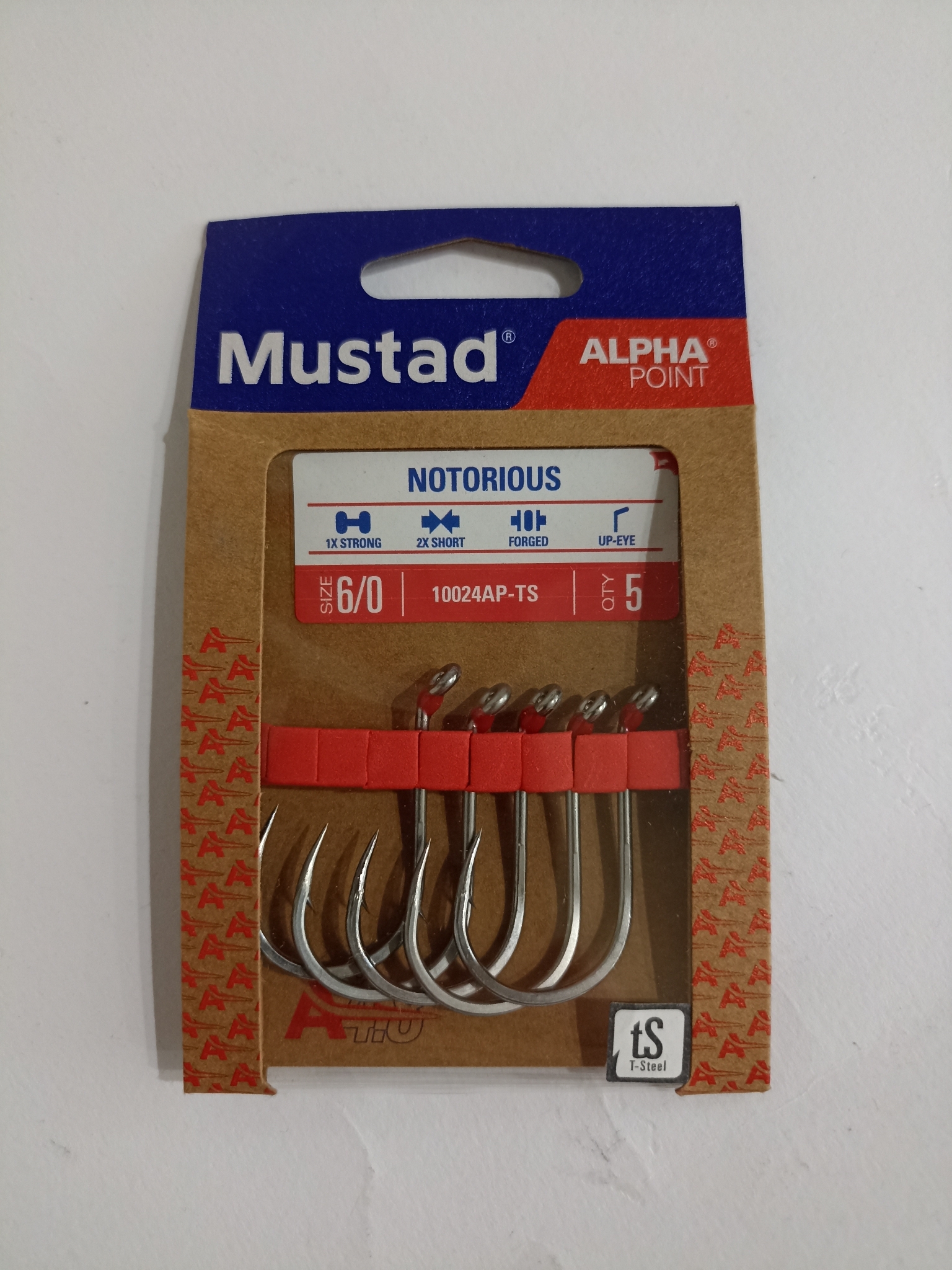 Mustad Alphapoint Notorius 10024AP-TS