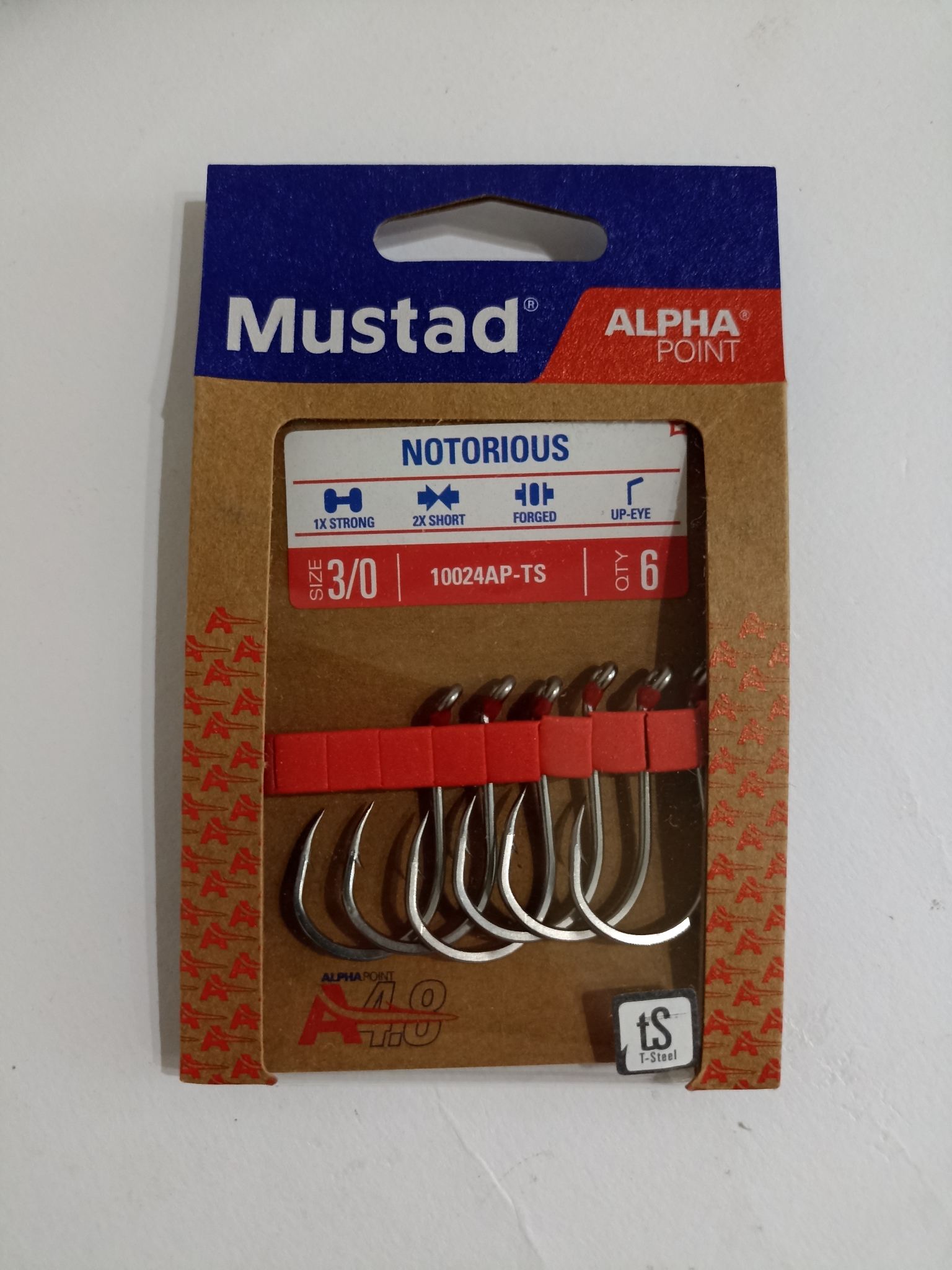 Mustad Alphapoint Notorius 10024AP-TS