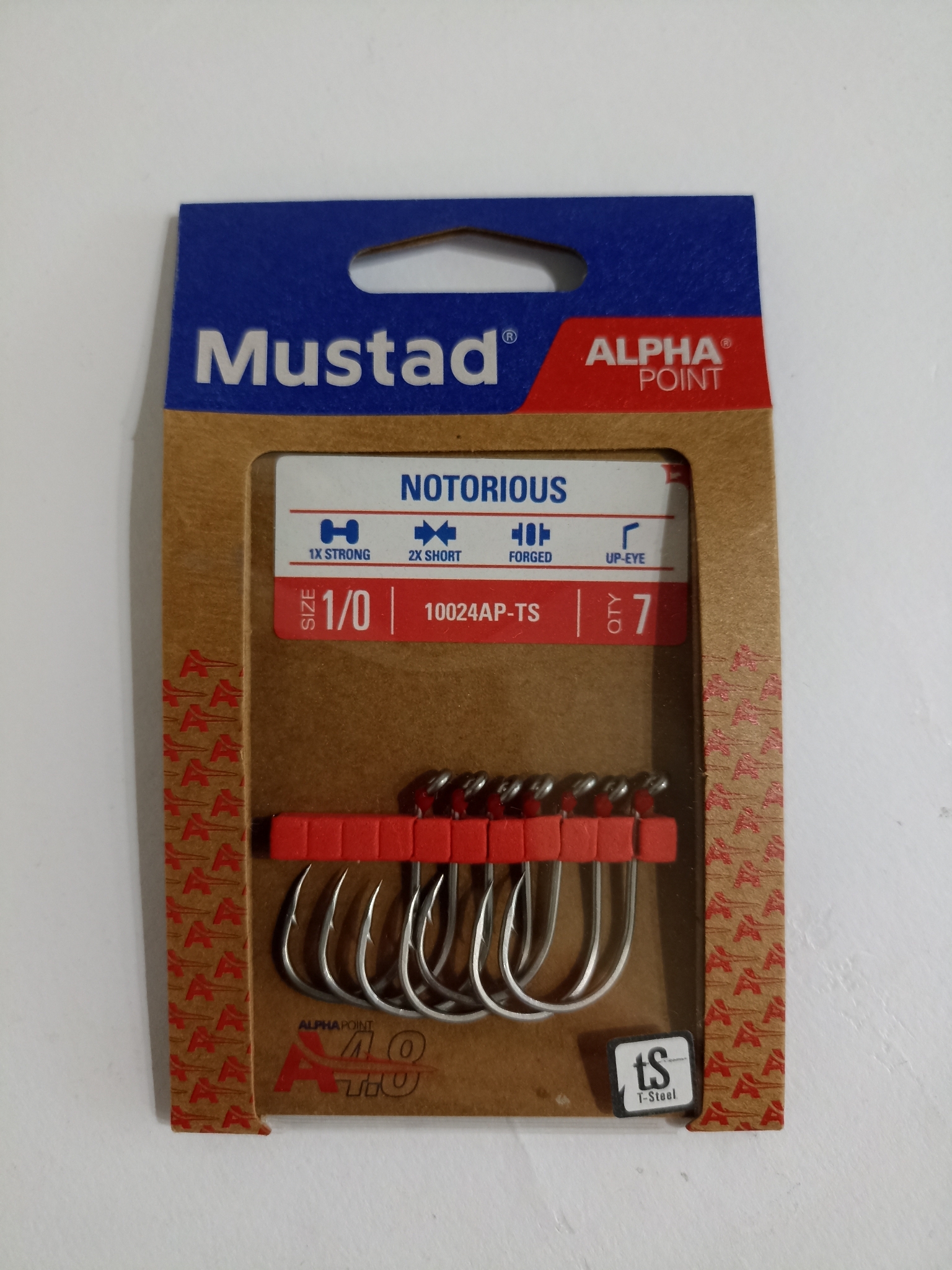 Mustad Alphapoint Notorius 10024AP-TS