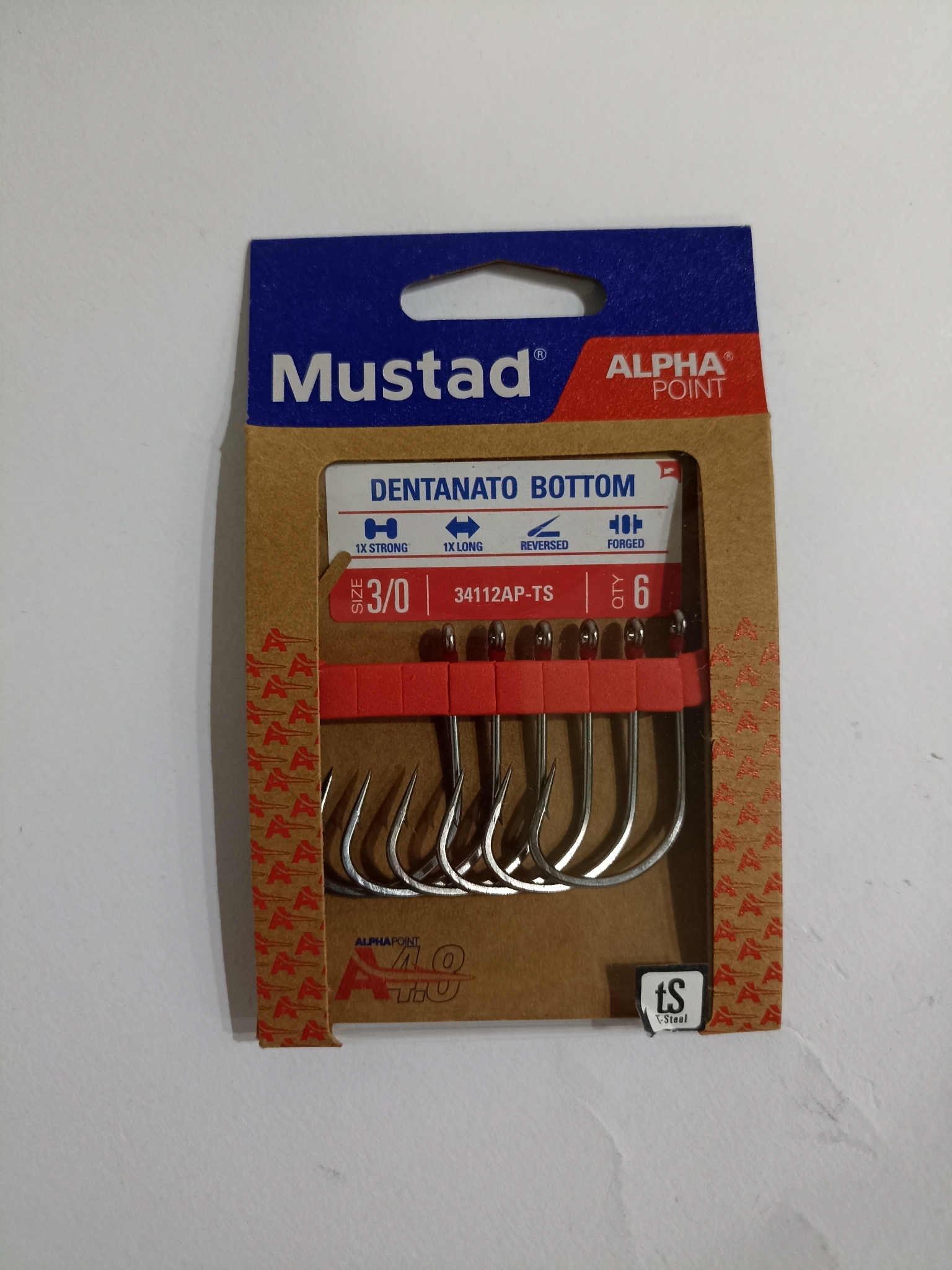 Mustad Alphapoint Dentanato Bottom 34112AP-TS