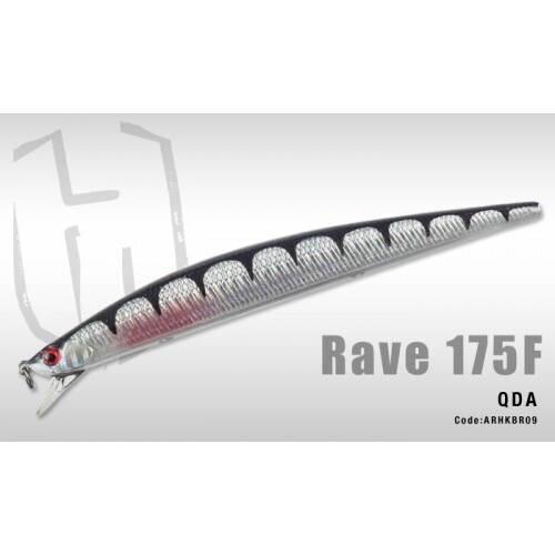 Herakles Rave 175 - 17.5cm - 29g Floating - 31g Sinking