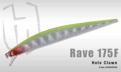 Herakles Rave 175 - 17.5cm - 29g Floating - 31g Sinking