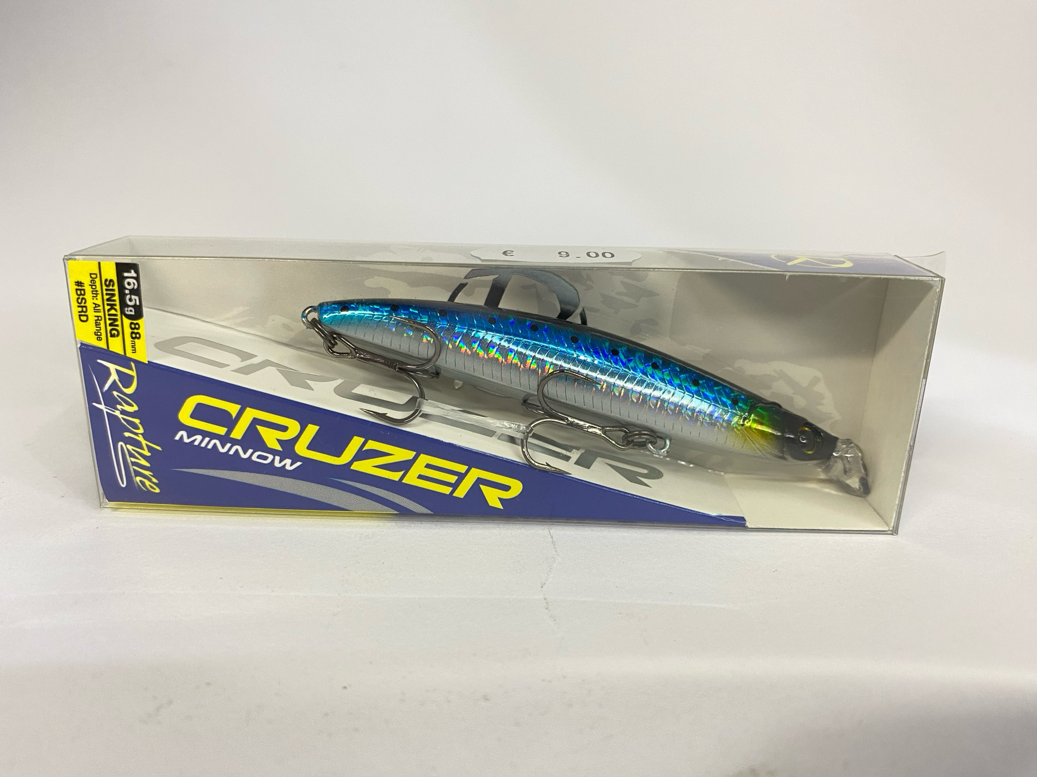 Rapture Cruzer Minnow - 8.8cm - 16.5gr - (Sinking)