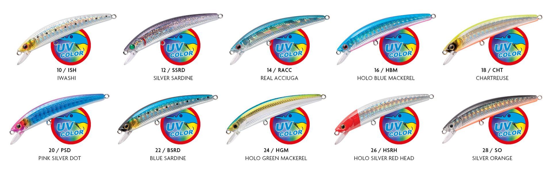 Rapture Hiroshi Flash Minnow - 70mm -  6.5 gr - (Sinking)