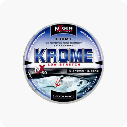 Colmic Krome Low Stretch 300mt