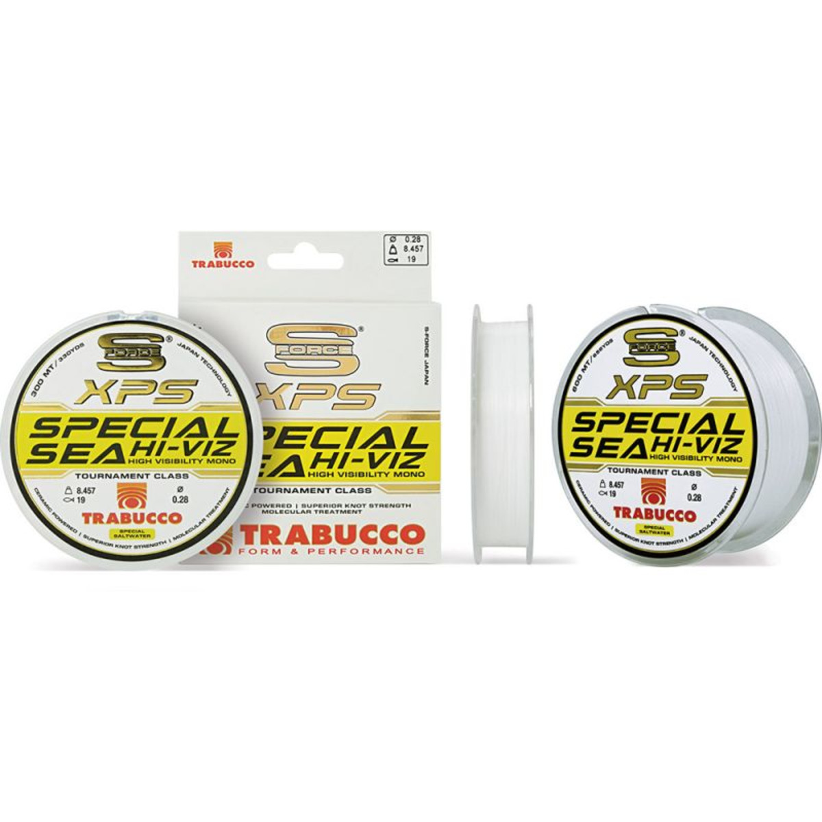 Trabucco XPS Special Sea Hi-Viz 600mt