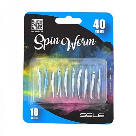 Sele Spin Worm 40mm