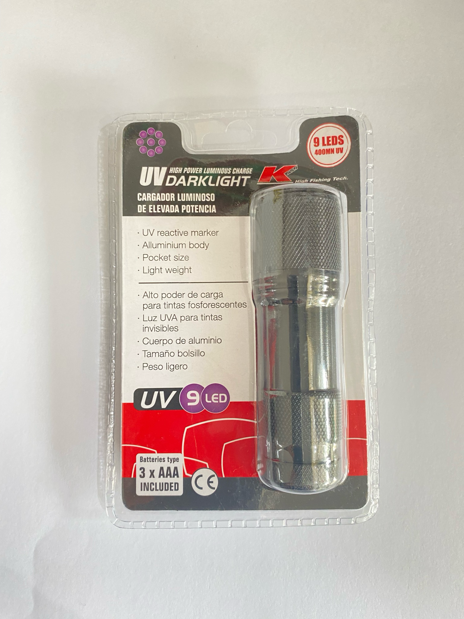 Kali Kunnan Torcia 9 LED UV