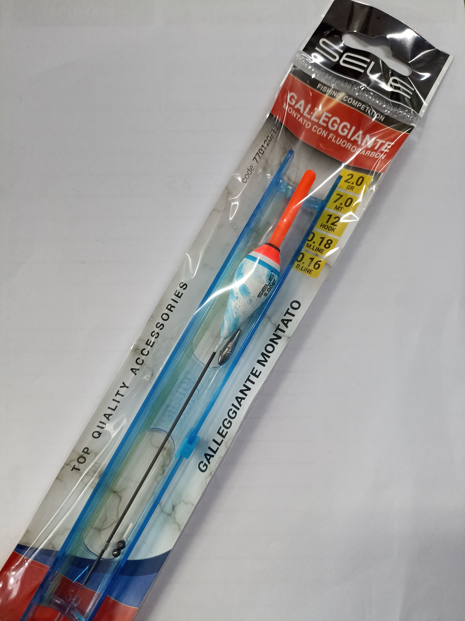 Montatura con Galleggiante per Canna Fissa