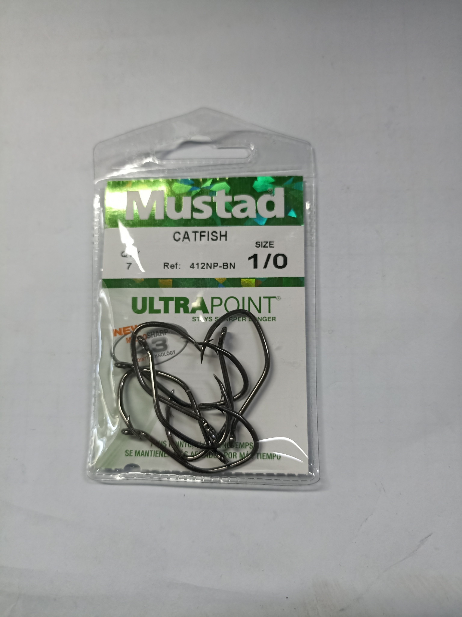 Mustad Ultrapoint Catfish 412NP-BN