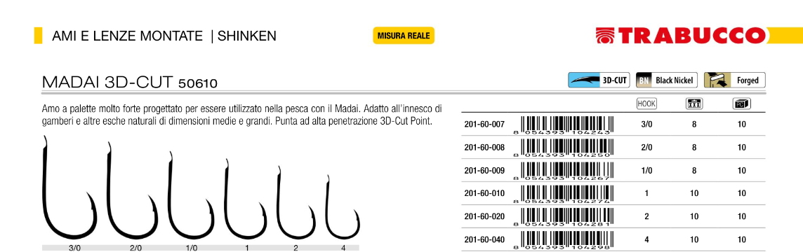 Trabucco Shinken 50610 MADAI