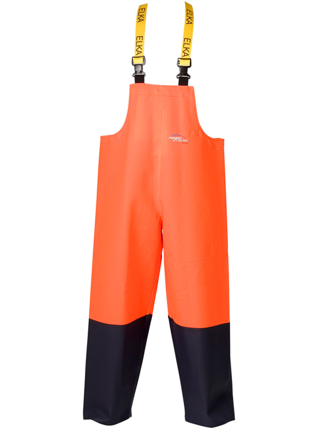 Pantalone Salopette Elka Arancio/Blu