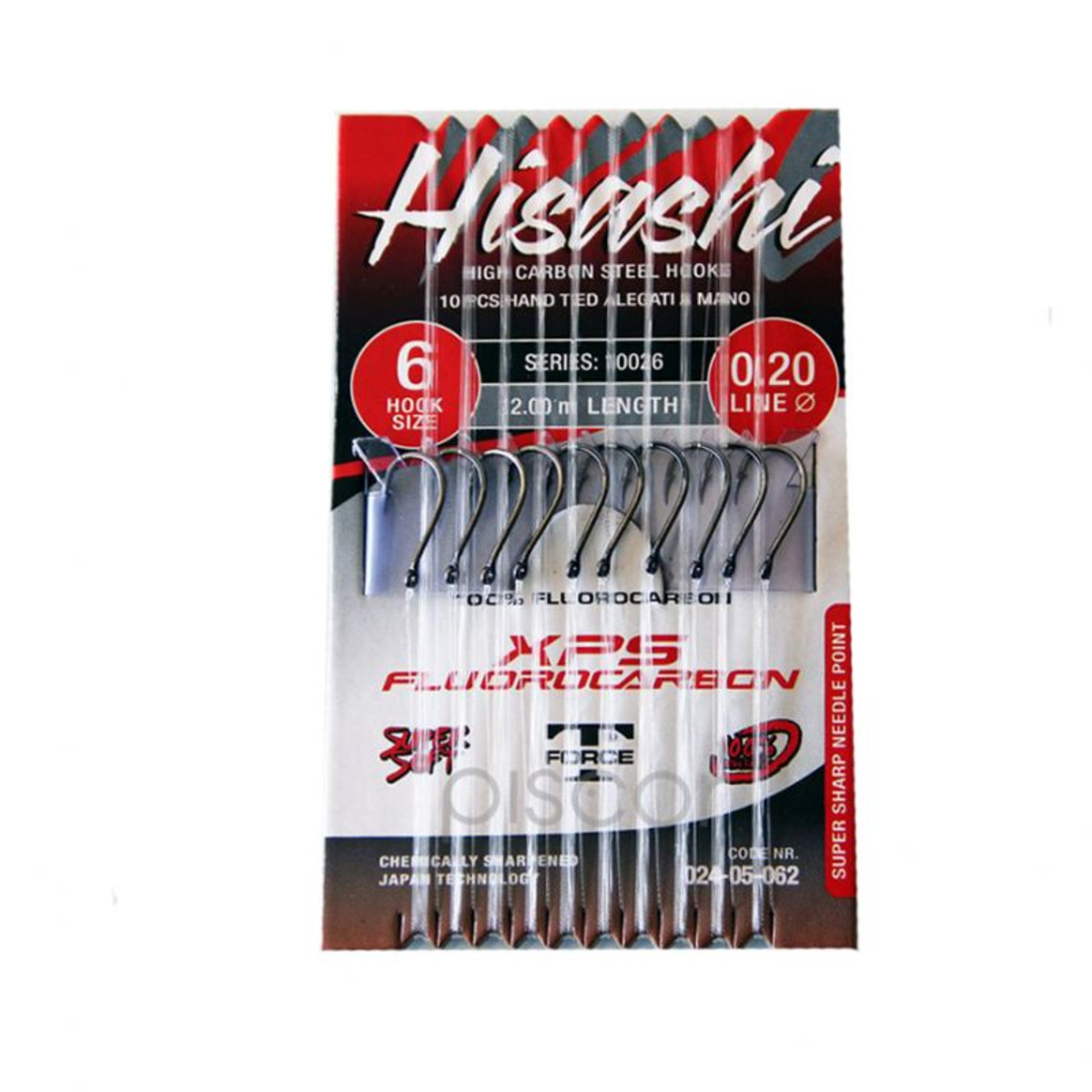 Trabucco Hisashi 10026 legati con Fluorocarbon 200cm