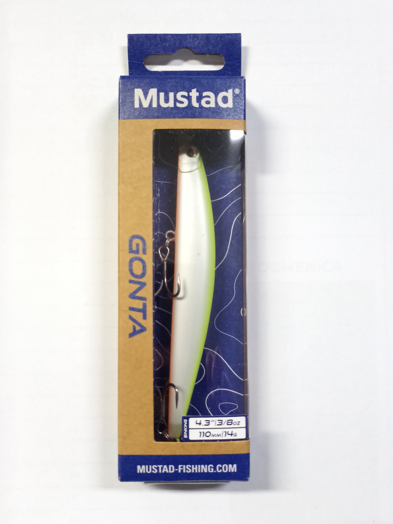 Mustad Gonta Minnow 110mm - 14gr - (Sinking)