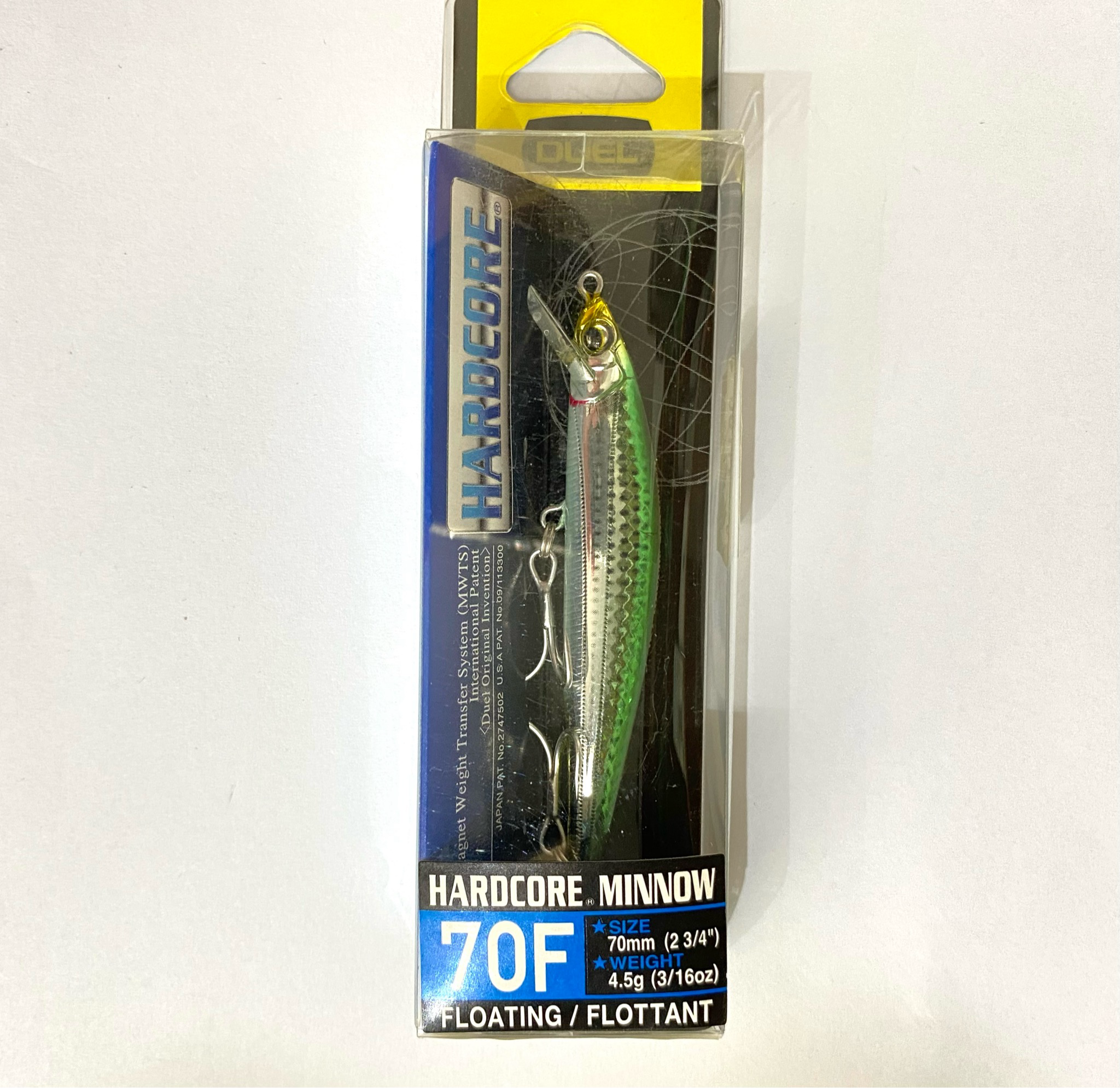 Duel Hardcore Minnow - 7cm - 4.5gr - (Floating)