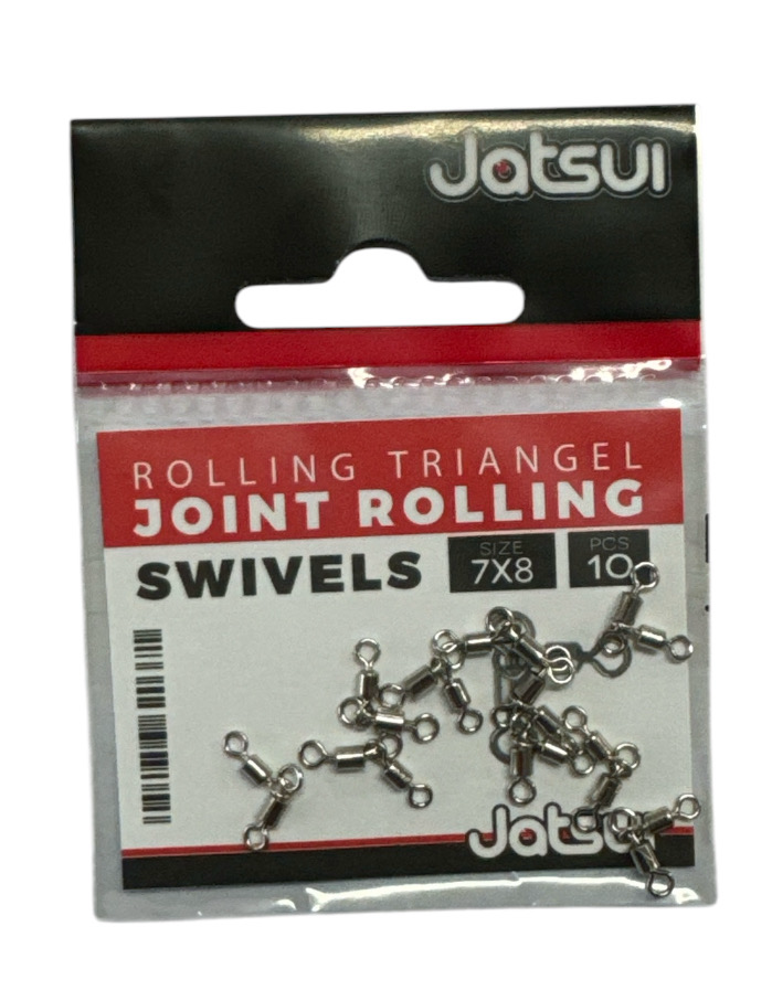 Jatsui Rolling Triangel Joint Rolling Swivel - 10pz