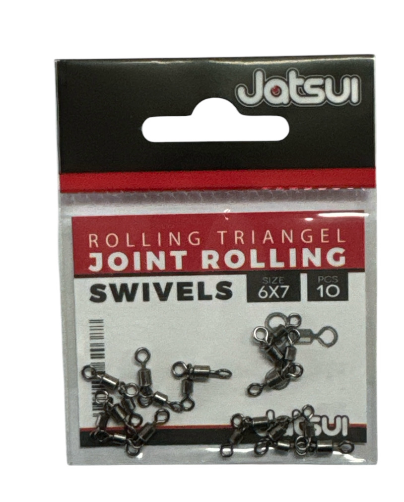 Jatsui Rolling Triangel Joint Rolling Swivel - 10pz