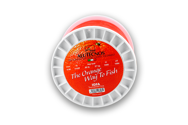 Alutecnos Nylon Orange IGFA 0.90 - IN OFFERTA!