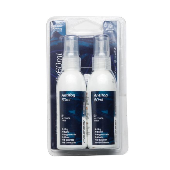 Cressi Antifog Spray 60ml 2 Pack