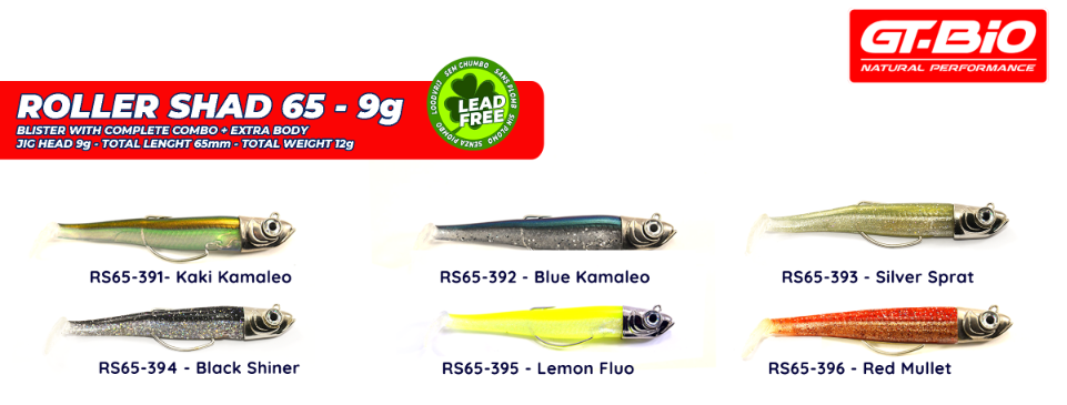 GT-Bio Roller Shad 65 9 gr