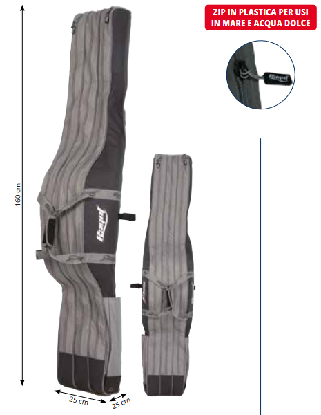 Fodero Ragot Telescopic Compact Rod Holdhall 160 cm