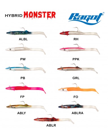 Raglou Hybrid Monster 140 - 45 gr - CF 2 PEZZI