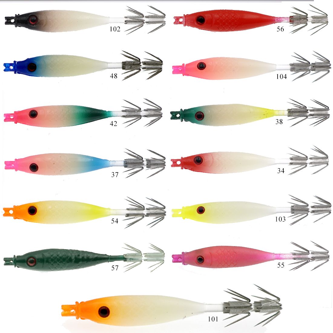 Seika Mini Squid  Soft Transparent - 7.5cm