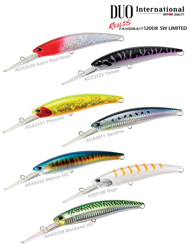 Duo Realis Fangbait 120DR SW - 12cm - 26.7gr - (Floating)