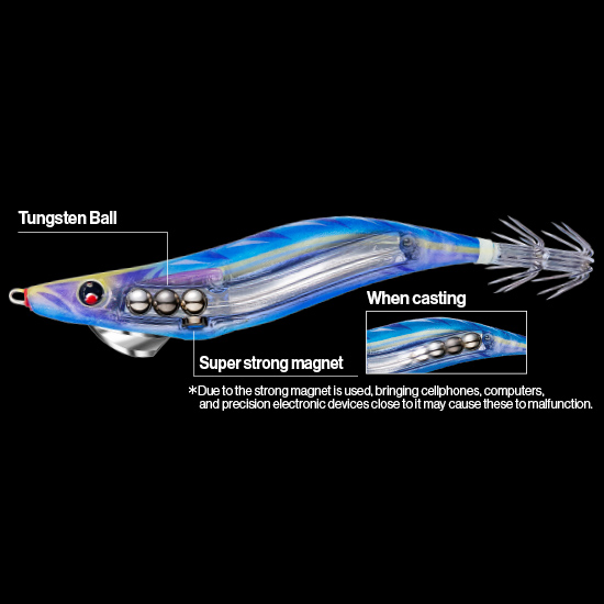 DUEL MAG Q TUNGSTEN A1809 #3.5 - 19 g - 3,5 sec./m