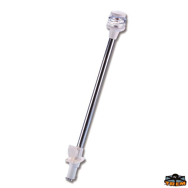 Asta fanale alogena estraibile