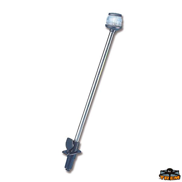 Asta fanale alogena estraibile