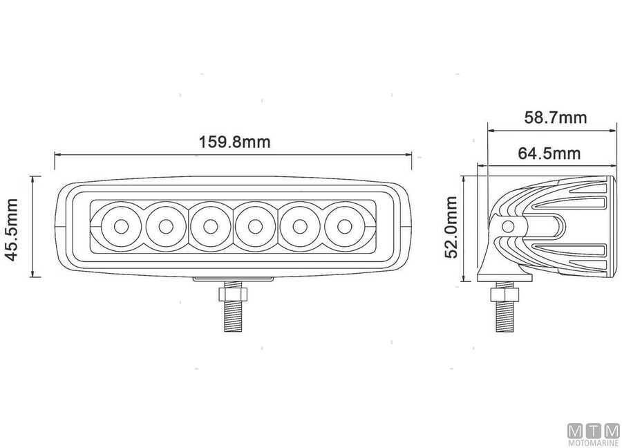 FARETTO LED DA COPERTA E POZZETTO G-LINE E160 18W FLOOD